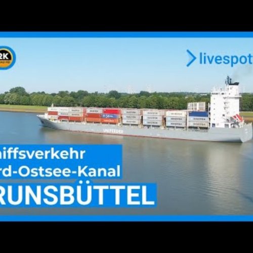 Brunsbüttel Lock Ship Traffic | Live View