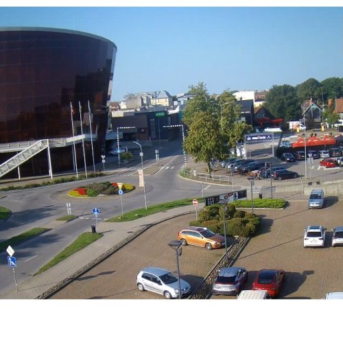 Great Amber Concert Hall Live Cam: Liepāja, Latvia City View