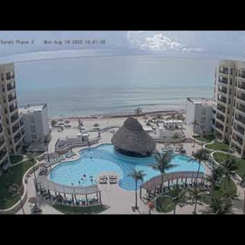 Royal Sands Phase II Cancun Beach Live Webcam