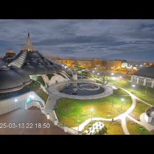 Makó Live Webcam: Hagymatikum Thermal Bath & City Views, Hungary