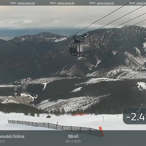 Jasná – Demänovská Dolina Ski Resort Live Webcam