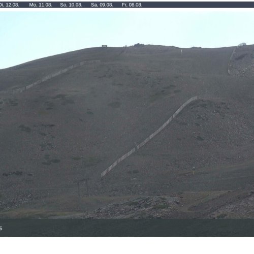 Zona Borreguiles, Sierra Nevada: Live Mountain Webcam at 2700m