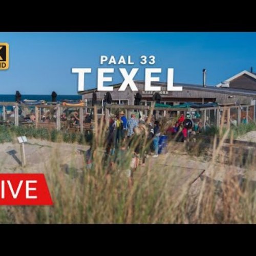 Kaap Noord Beach Live Camera at Paal 33 | Texel, The Netherlands
