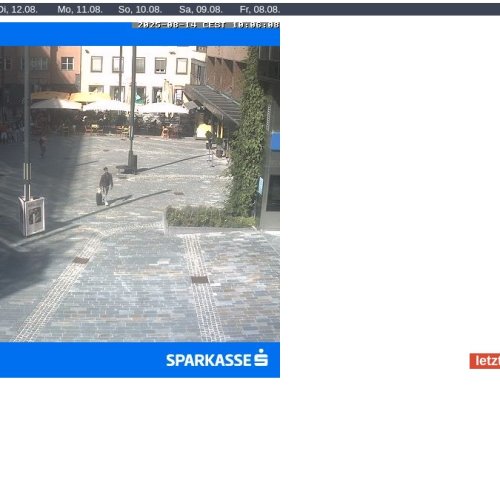 Innsbruck Sparkassenplatz Live Webcam: City Square View 🇦🇹