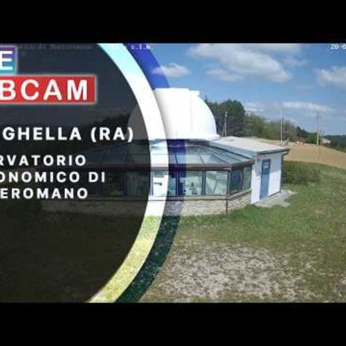 Live View from Monteromano Astronomical Observatory, Brisighella, Italy