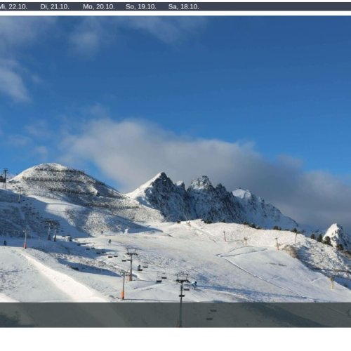 Onkeljoch, Fügen Live Webcam: Alpine Views & Ski Slopes