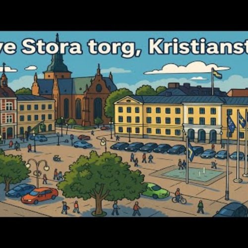 Live from Stora Torg: Kristianstad's Vibrant Central Square