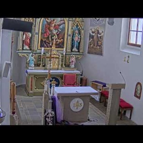 Budča Church Interior Live Webcam, Slovakia