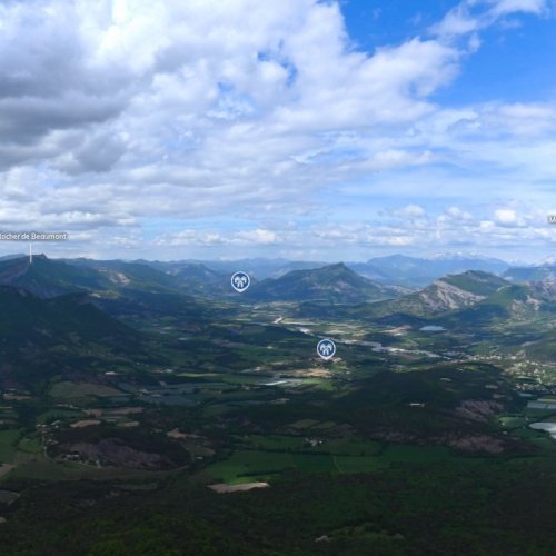 Sisteron Buech Montagne De Chabre Live View