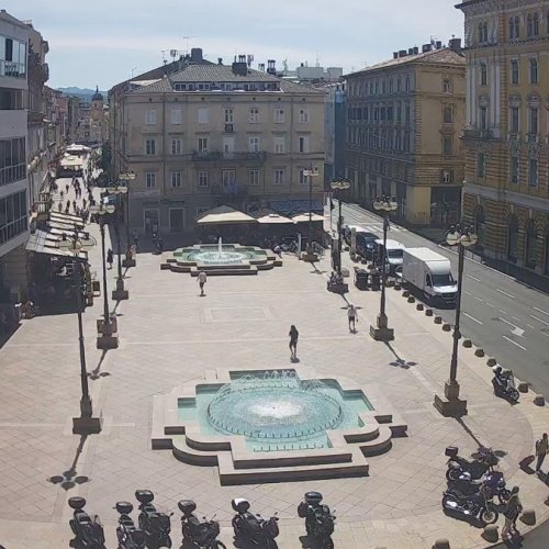 Rijeka's Jadranski Trg: A Glimpse into Croatian Life 🌊