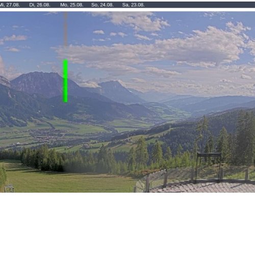Hauser Kaibling Live Webcam: Panoramic Mountain Views from Höfi 1 Talstation