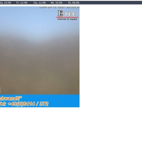 Ellmautal - Palfenhof Webcam: Live Views of Grossarl Valley, Austria
