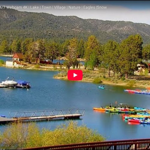 Big Bear Lake California Live Webcam: Mountain Views & Water Activities