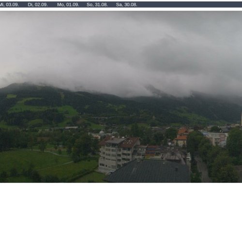 Bad Hofgastein Live Webcam: Alpine Views from Hotel Germania