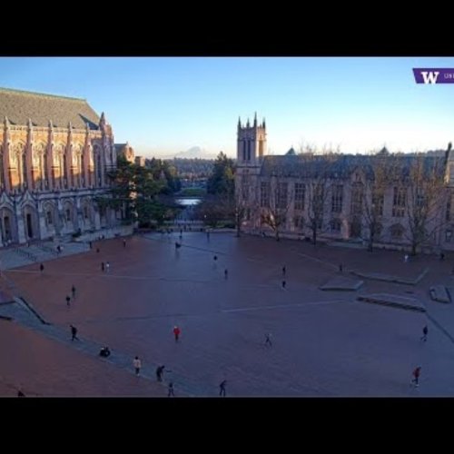 Red Square at UW Campus, Seattle