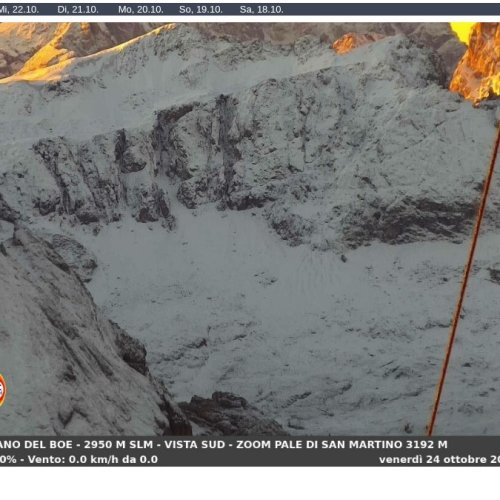 Sass Pordoi Webcam: Live Dolomites Views from Altopiano del Boe