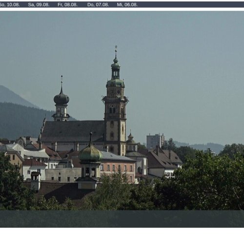 Oberer Stadtplatz Live Webcam: Hall in Tirol, Austria