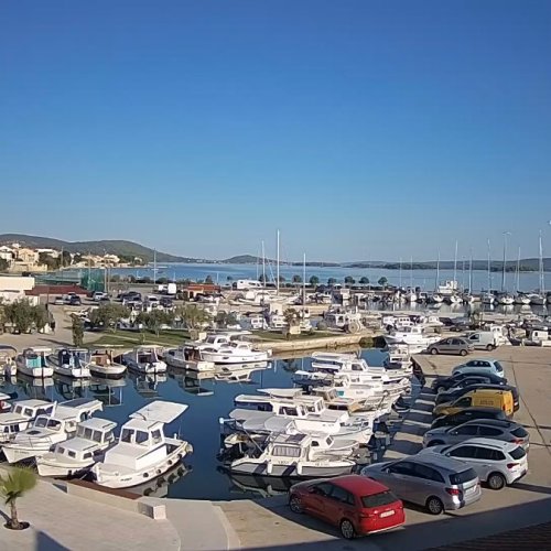 Tkon Marina Live Camera: Real-Time Views of Croatia's Adriatic Coast