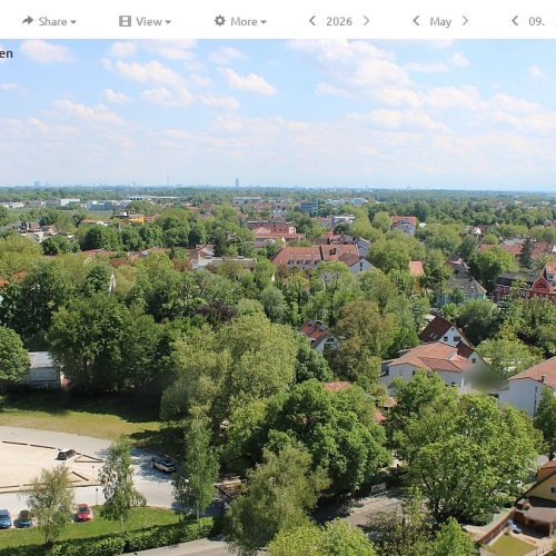 Dachau Town Panorama - A Glimpse into Bavarian Life