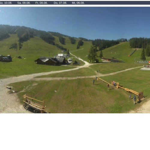 Hössbahn Bergstation Webcam: Live Views from Hutterer Böden, Austria