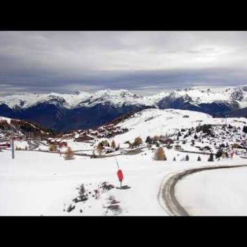 Bergerie HD La Plagne Ski Resort Live Webcam, France