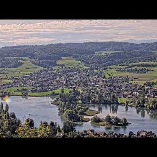 Hohenklingen Castle and Stein am Rhein Live Webcam