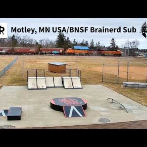 Experience Motley, Minnesota: Live Skate Park View 🌳