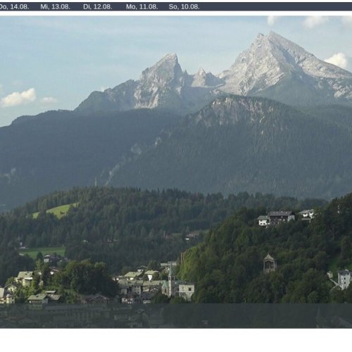 Berchtesgaden Valley Live Webcam: Alpine Views & Watzmann Peak
