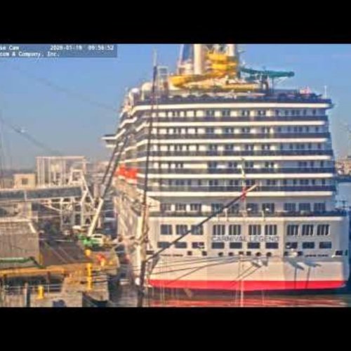 Galveston Cruise Port Live Webcam: Ships, Harbor, and Island Views