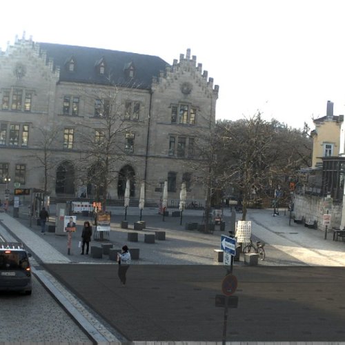 Albertsplatz Coburg Live Webcam: Historic City Square View