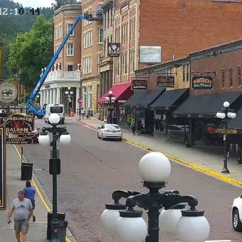 Deadwood Main Street Live Webcam: Historic South Dakota Views