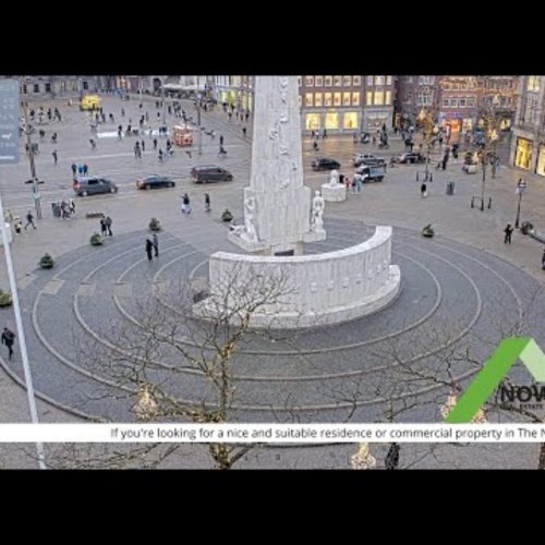 Dam Square Live Webcam | Amsterdam, Netherlands