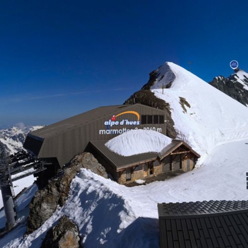 Alpe d'Huez 3060m Ski Resort Webcam