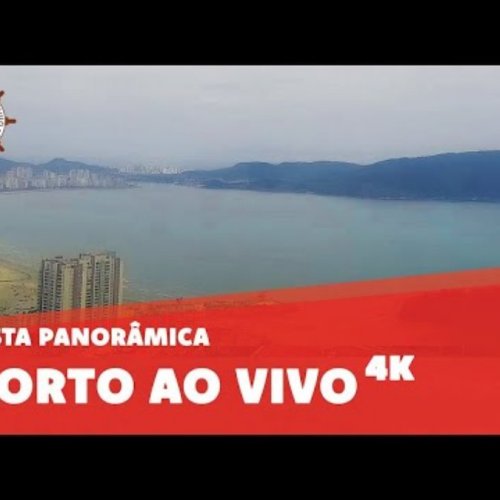 Porto de Santos Live: Panoramic Views of Brazil's Busiest Port