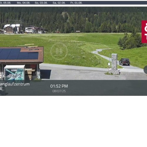 Niederthai Cross-Country Ski Center Live Webcam | Ötztal, Austria