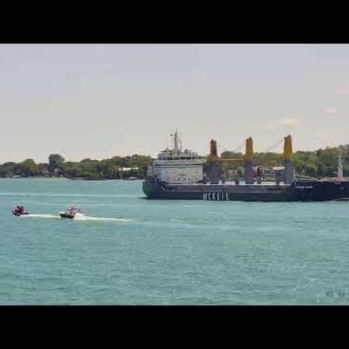 detroit river hd dossin museum, michigan, usa