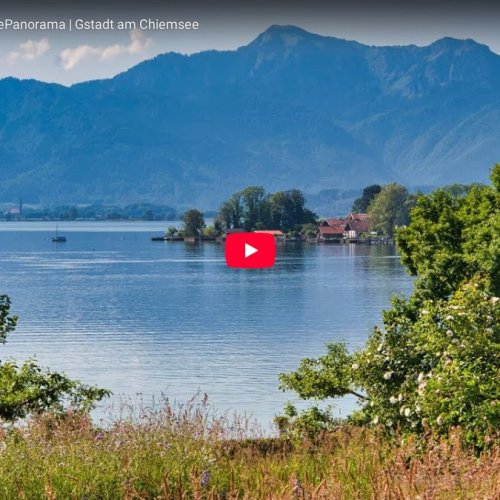 Chiemsee Panorama: Live Webcam from Gstadt am Chiemsee