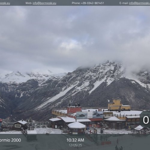 Bormio 2000 Live Webcam: Alpine Views & Ski Conditions