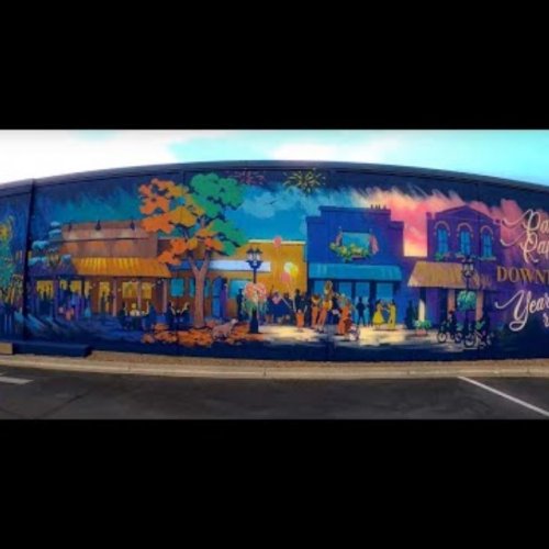 Main Avenue South Mural Live Webcam in Park Rapids, MN