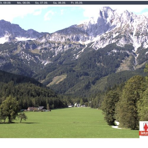 Live Webcam: Admont, Austria – Langlaufzentrum Hall Mühlau Alpine Views
