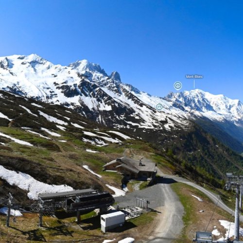 Chamonix Balme Charamillon Live View