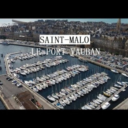 Saint-Malo Port Vauban Live Webcam: Brittany Coast Views