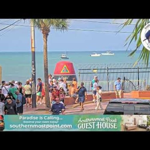 Key West Southernmost Point Buoy Live Webcam