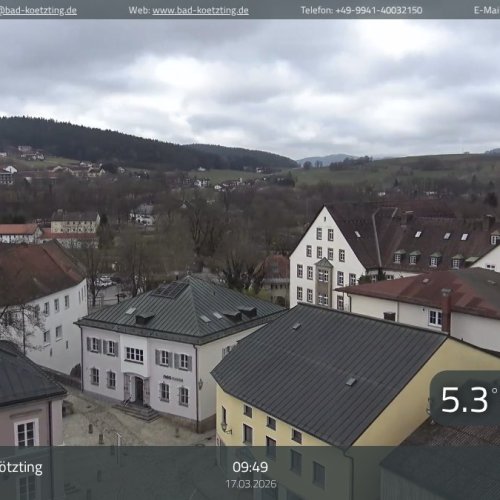Bad Kötzting Rathaus Live Cam – Bavarian Forest Views 🇩🇪