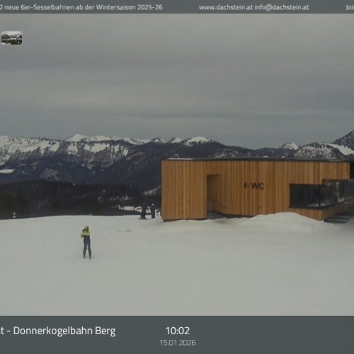 Live from Annaberg-Lungötz: Dachstein West - Donnerkogelbahn Berg 🏔️