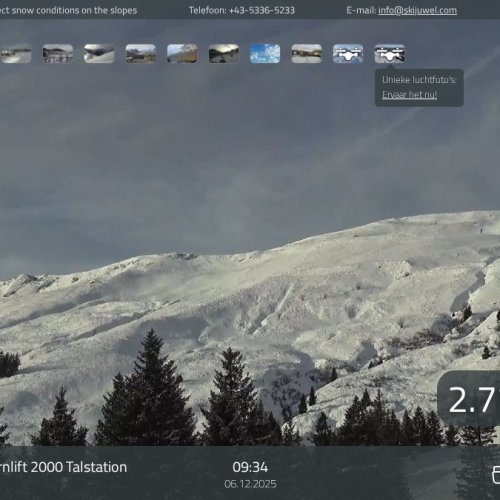 Alpbach Hornlift 2000 Talstation Live Webcam | Ski Jewel Alpbachtal Wildschönau