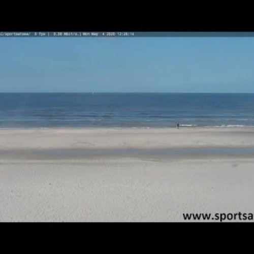 Castricum Beach Live Webcam: North Holland Coast, Netherlands