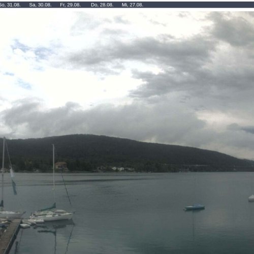 Velden Wörthersee Webcam: Bootswerft Schmalzl Live View