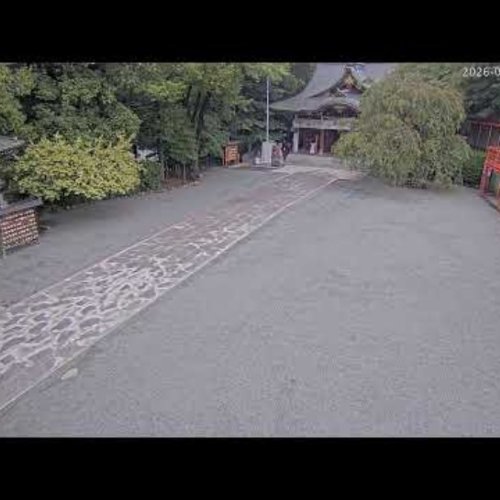 Zama Kanagawa Japan Live Webcam: Temple Courtyard in Real Time