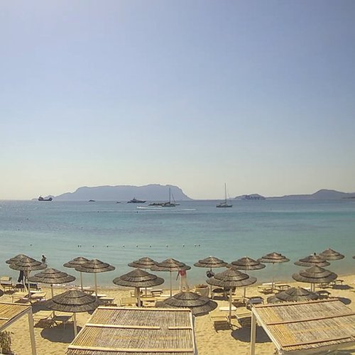 Cala Sassari Beach in Golfo Aranci, Sardinia